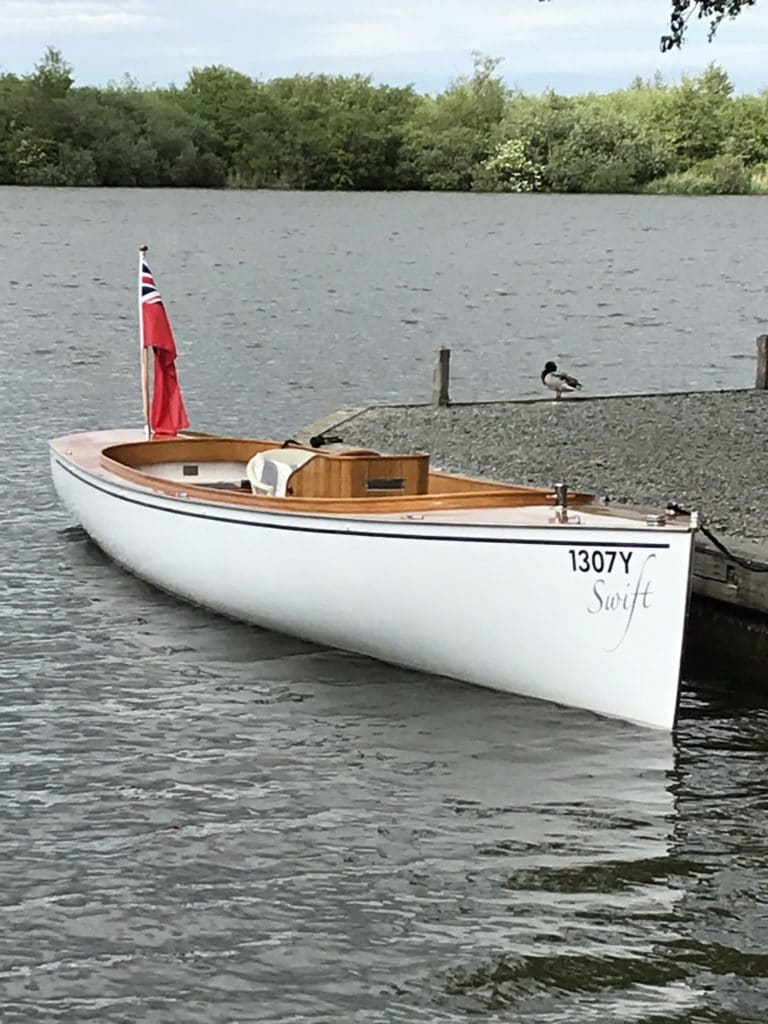 Windermere open electric launch Henley Sales & Charter